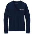 Navy Blazer front - Kodiak Brooks Brothers® Women’s Cotton Stretch V-Neck Sweater - Kodiak Project Services Logo