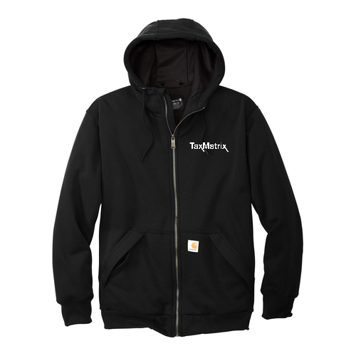 TaxMatrix Carhartt® Midweight Thermal-Lined Full-Zip Sweatshirt