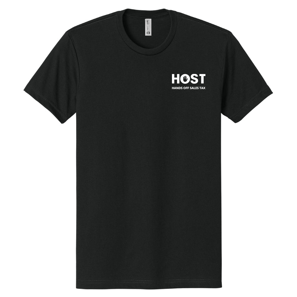 Hands Off Sales Tax Black Unisex T-Shirt