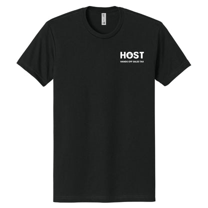 Hands Off Sales Tax Black Unisex T-Shirt
