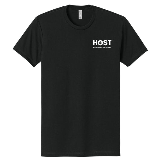 Hands Off Sales Tax Black Unisex T-Shirt