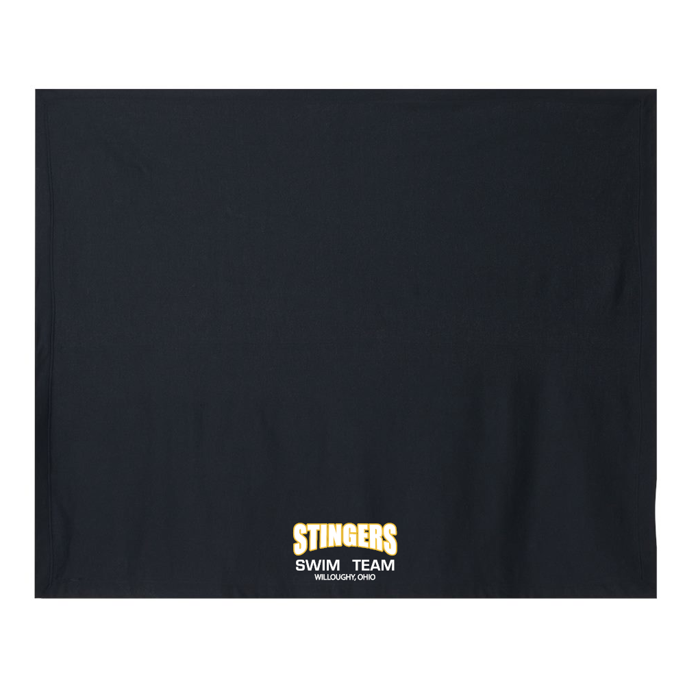 Willoughby Stingers Embroidered Blanket