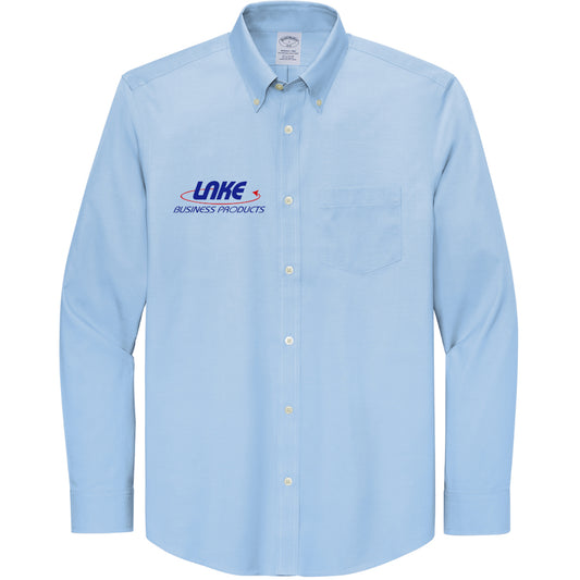 Lake Business Products Brooks Brothers® Wrinkle-Free Stretch Pinpoint Shirt