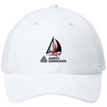 White front - 2027 Regatta Port Authority All-Day Performance UPF Perforated Cap