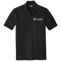 Black front - Kodiak CornerStone® Select Lightweight Snag-Proof Polo - Kodiak Project Services Logo