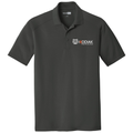 Charcoal front - Kodiak CornerStone® Select Lightweight Snag-Proof Polo - Kodiak Project Services Logo