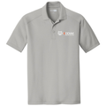 Light Grey front - Kodiak CornerStone® Select Lightweight Snag-Proof Polo - Kodiak Project Services Logo