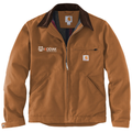 Carhartt Brown front - Kodiak Carhartt® Duck Detroit Jacket - Kodiak Project Services Logo