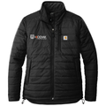 Black front - Kodiak Carhartt® Women’s Gilliam Jacket - Kodiak Project Services Logo