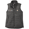 Shadow Grey front - Kodiak Carhartt® Women’s Gilliam Vest - Kodiak Project Services Logo