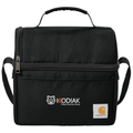 Black front - Kodiak Carhartt® Lunch 6-Can Cooler - Project Services Logo