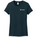 New Navy front - Kodiak District ® Women’s Perfect Weight ® Tee - Kodiak Project Services Logo