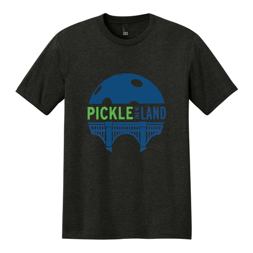 Pickle in the Land Triblend T - Official Logo