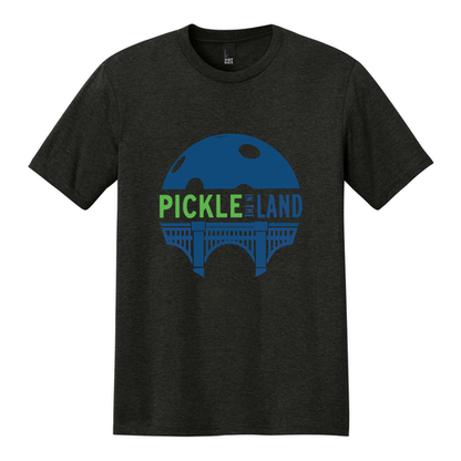 Pickle in the Land Triblend T - Official Logo