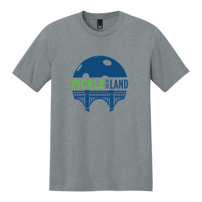 Pickle in the Land Triblend T - Official Logo
