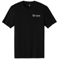 Jet Black front - Kodiak District ® Perfect Weight ® Tee - Kodiak Project Services Logo