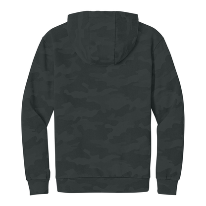 Hands Off Sales Tax District Wash™ Camo Fleece Hoodie