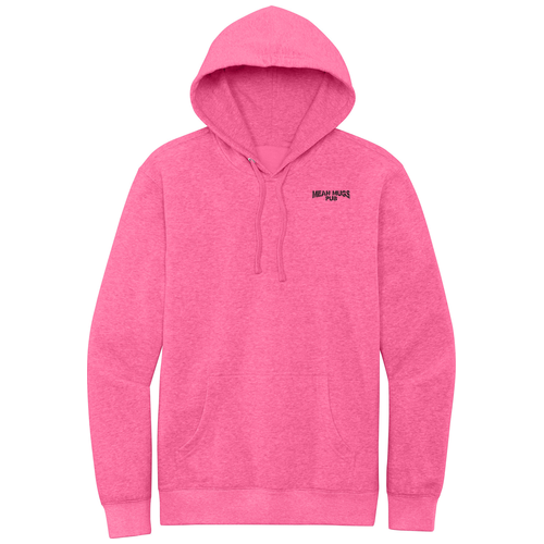 Awareness Pink Heather front - Mean Mugs Pub District V.I.T.Fleece Hoodie