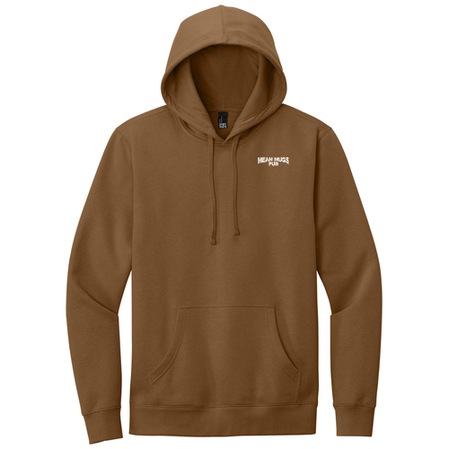 Duck Brown front - Mean Mugs Pub District V.I.T.Fleece Hoodie