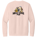 Rosewater Pink back - Mean Mugs Pub District V.I.T.Fleece Crew