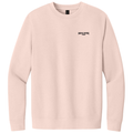 Rosewater Pink front - Mean Mugs Pub District V.I.T.Fleece Crew