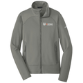 Metal Grey front - Kodiak Eddie Bauer® Highpoint Fleece Jacket - Kodiak Project Services Logo