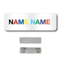 Full Color Plastic Name Badge