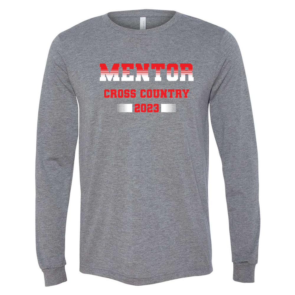 Mentor Cross Country Tri-Blend Long Sleeve T-Shirt