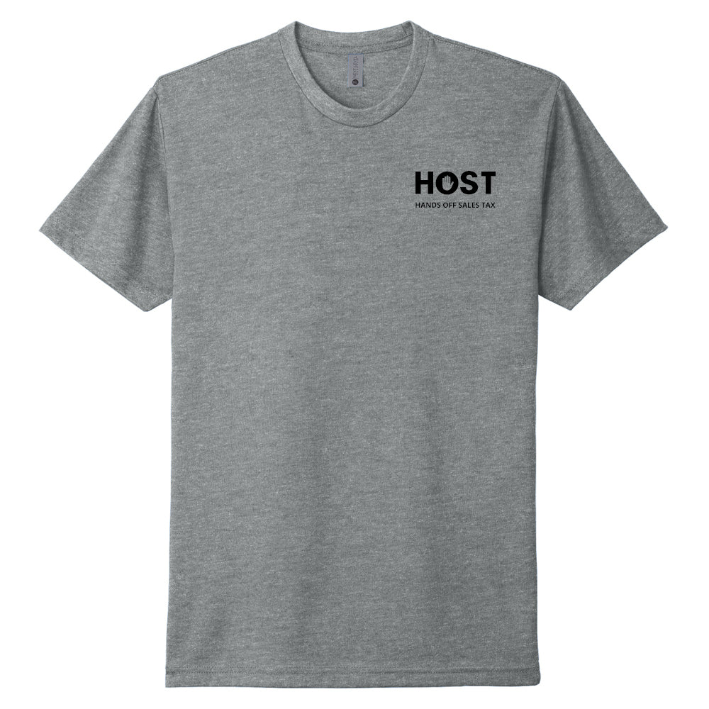 Hands Off Sales Tax Dark Heather Unisex T-Shirt