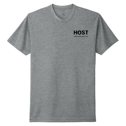 Hands Off Sales Tax Dark Heather Unisex T-Shirt