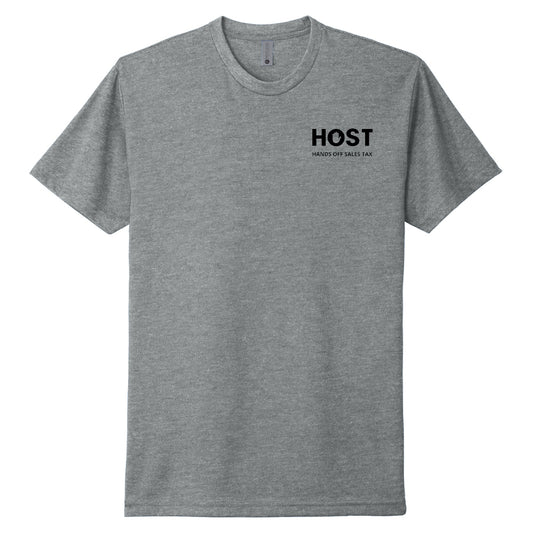 Hands Off Sales Tax Dark Heather Unisex T-Shirt