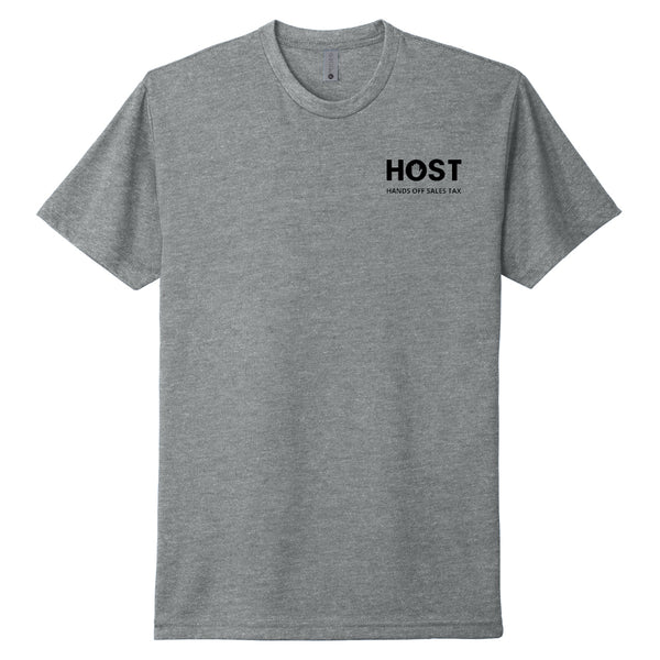 Hands Off Sales Tax Dark Heather Unisex T-Shirt