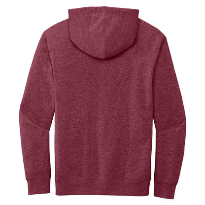 Hands Off Sales Tax Heathered Cardinal Hoodie