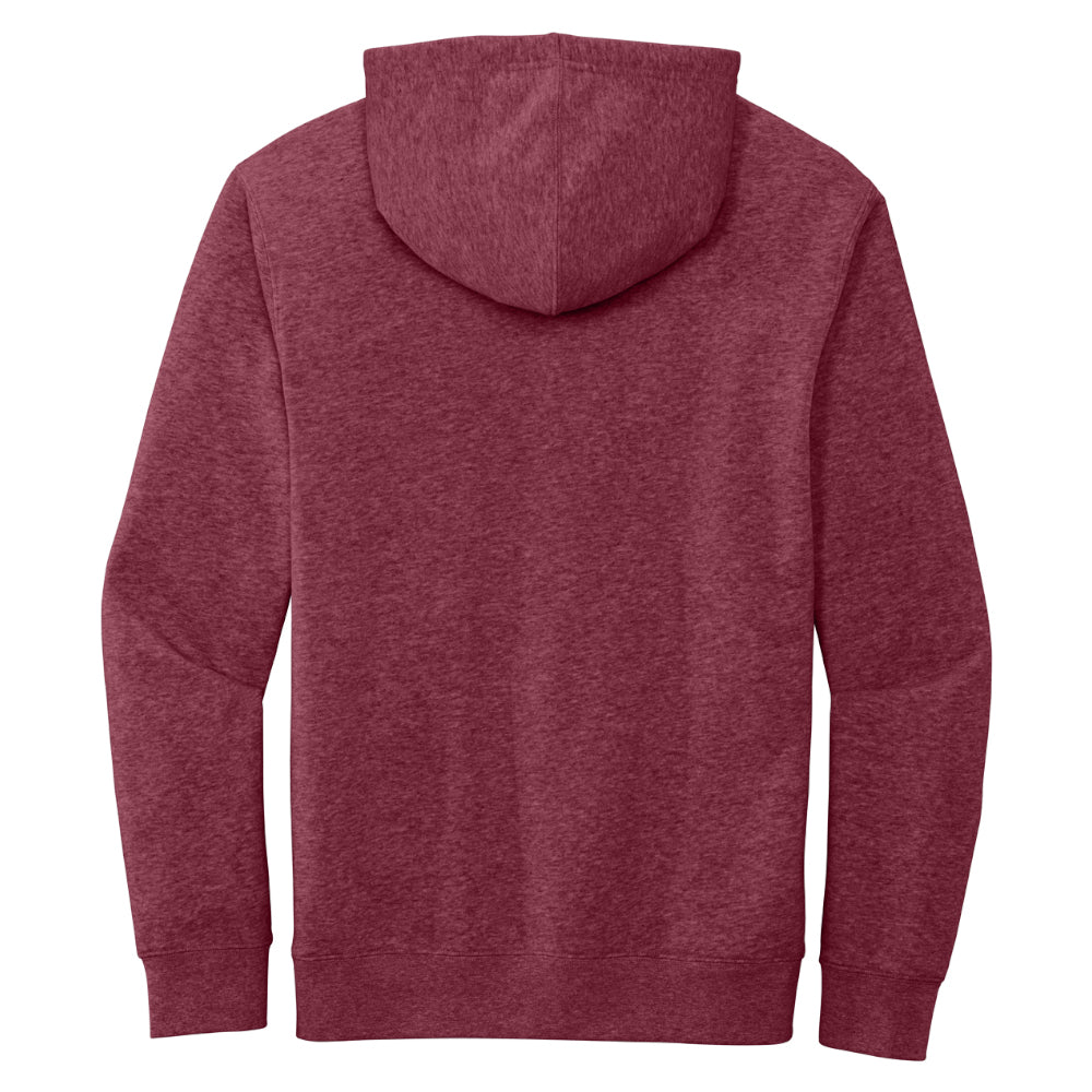 TaxMatrix Heathered Cardinal Hoodie