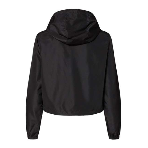CYRC Outdoor Track Ladies Quarter-Zip Pullover Crop Windbreaker