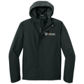 Deep Black front - Kodiak Port Authority® C-FREE® Rain Jacket - Kodiak Project Services Logo