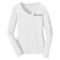 Kodiak Port & Company® Ladies Long Sleeve Fan Favorite™ V-Neck Tee