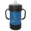 10 oz Sippy Cup with Stainless Steel Engraving