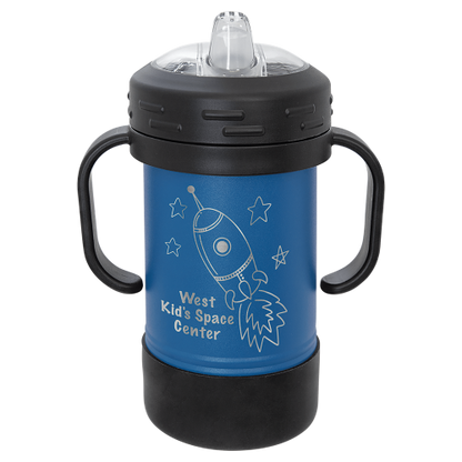 10 oz Sippy Cup with Stainless Steel Engraving