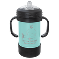 10 oz Sippy Cup with Stainless Steel Engraving