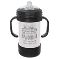 10 oz Sippy Cup with Stainless Steel Engraving