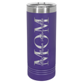 22 oz Skinny Tumbler with Slider Lid and Stainless Steel Engraving