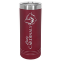 22 oz Skinny Tumbler with Slider Lid and Stainless Steel Engraving