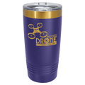 20 oz Ringneck Tumbler with Slider Lid and Gold ION-Plated Engraving