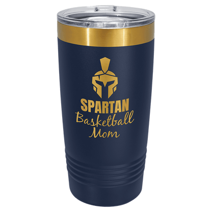 20 oz Ringneck Tumbler with Slider Lid and Gold ION-Plated Engraving