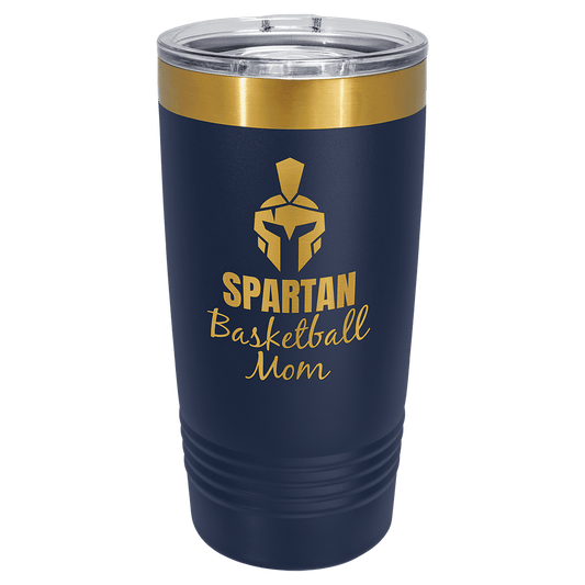 20 oz Ringneck Tumbler with Slider Lid and Gold ION-Plated Engraving