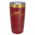 20 oz Ringneck Tumbler with Slider Lid and Gold ION-Plated Engraving