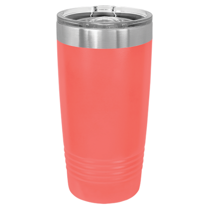 20 oz Ringneck Tumbler with Slider Lid and Stainless Steel Engraving