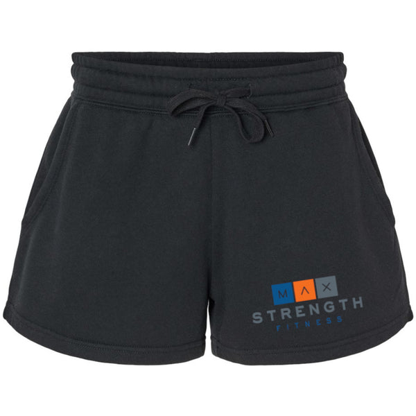 MaxStrength Fitness Women's Lightweight Fleece Shorts