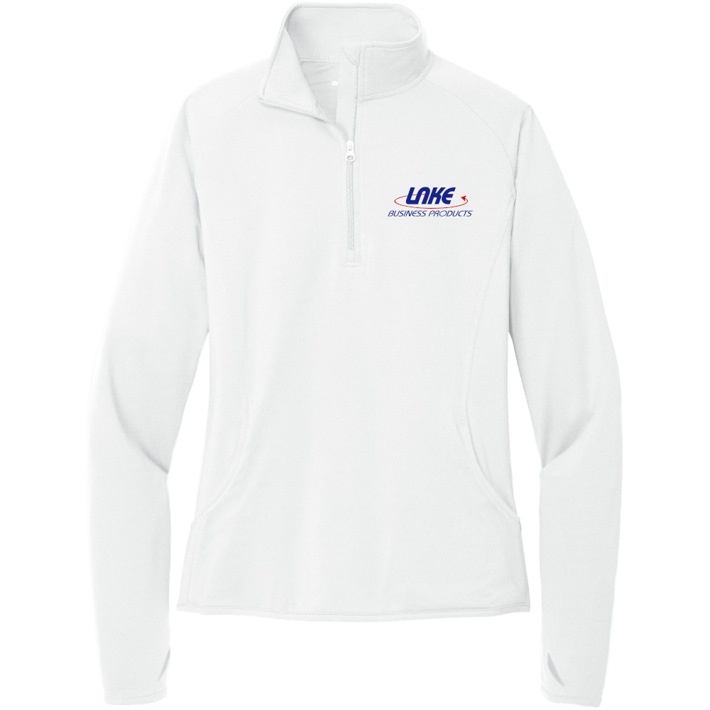 Lake Business Products Ladies Sport-Wick® Stretch 1/4-Zip Pullover
